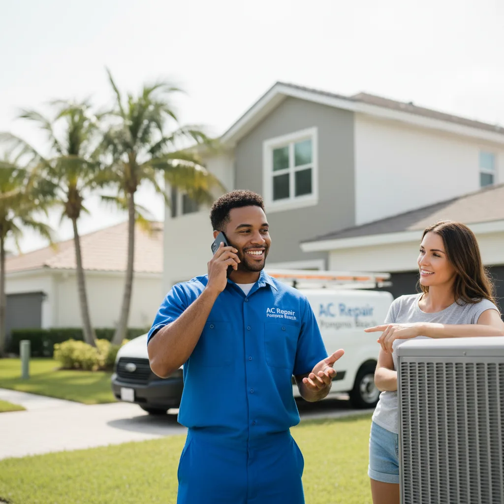 AC Repair Pompano Beach customer support in Ocean Shores